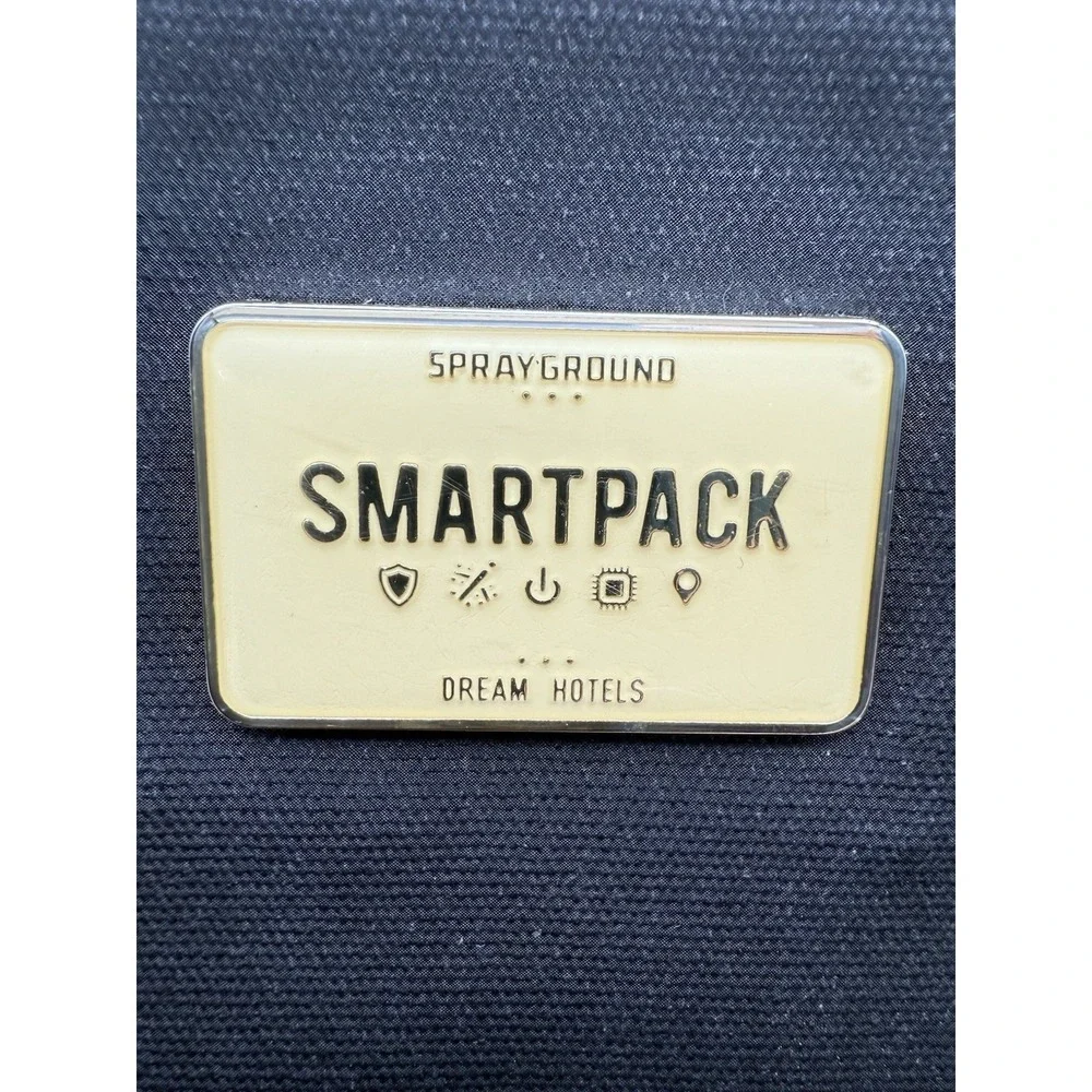 Sprayground x Dream Hotels Smartpack Backpack AV ONE Kate Moss Shark Mouth Rare